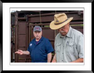 Steve & Doc Checking Supplied